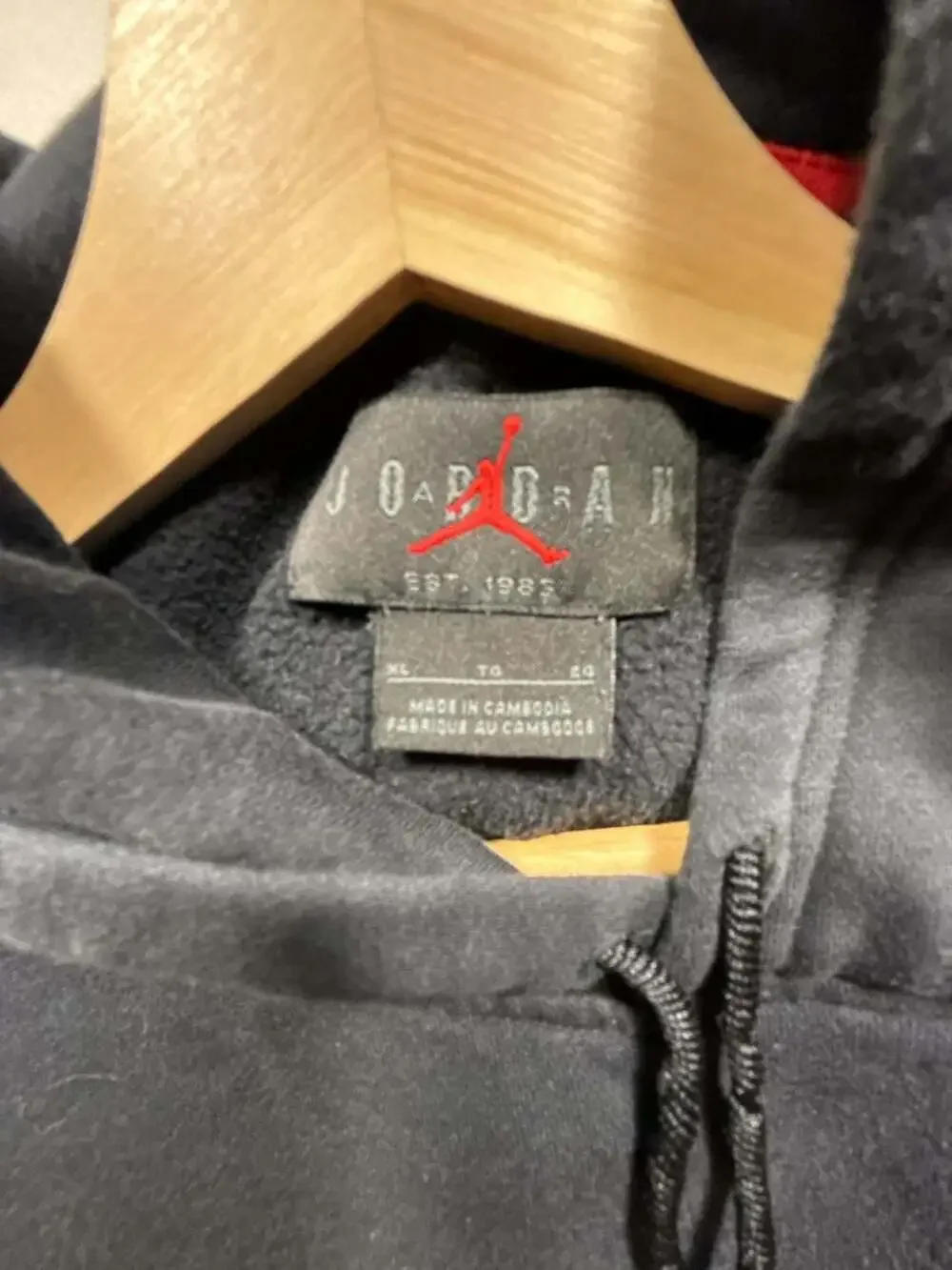 Jordan Los Angeles Pullover Hoodie Black DD8066-010 Size XL